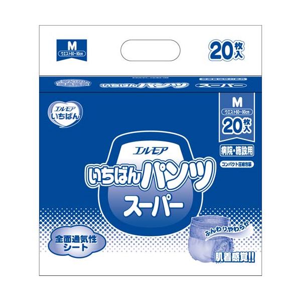 （まとめ） カミ商事 いちばんパンツスーパーM20枚(×2セット)