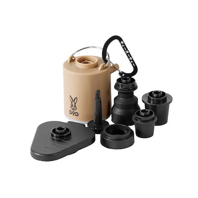 他サイト： DOD(ディーオーディー) ソトネノエアポンプ 1300mAh 充電式 【エアマット/ベッド/浮き輪等に】DP1-020-TNの商品画像