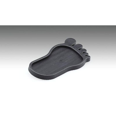 他サイト： キジマ KIJIMA 213-900 サイドスタンドプレート アシガタ ブラック 213900 足型 汎用の商品画像