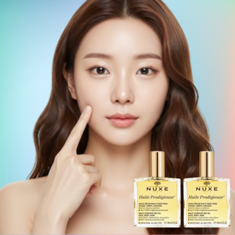 プロディジューズ マルチドライオイル 100ml×2本セット ボディ＆ヘア兼用 ツヤケア 保湿オイル