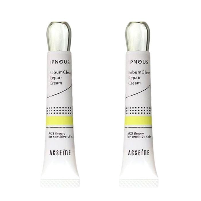 【まとめ買いがお得】アクセーヌ ACSEINE イプノス シーバムクリアリペアクリーム 6g [2本セット]