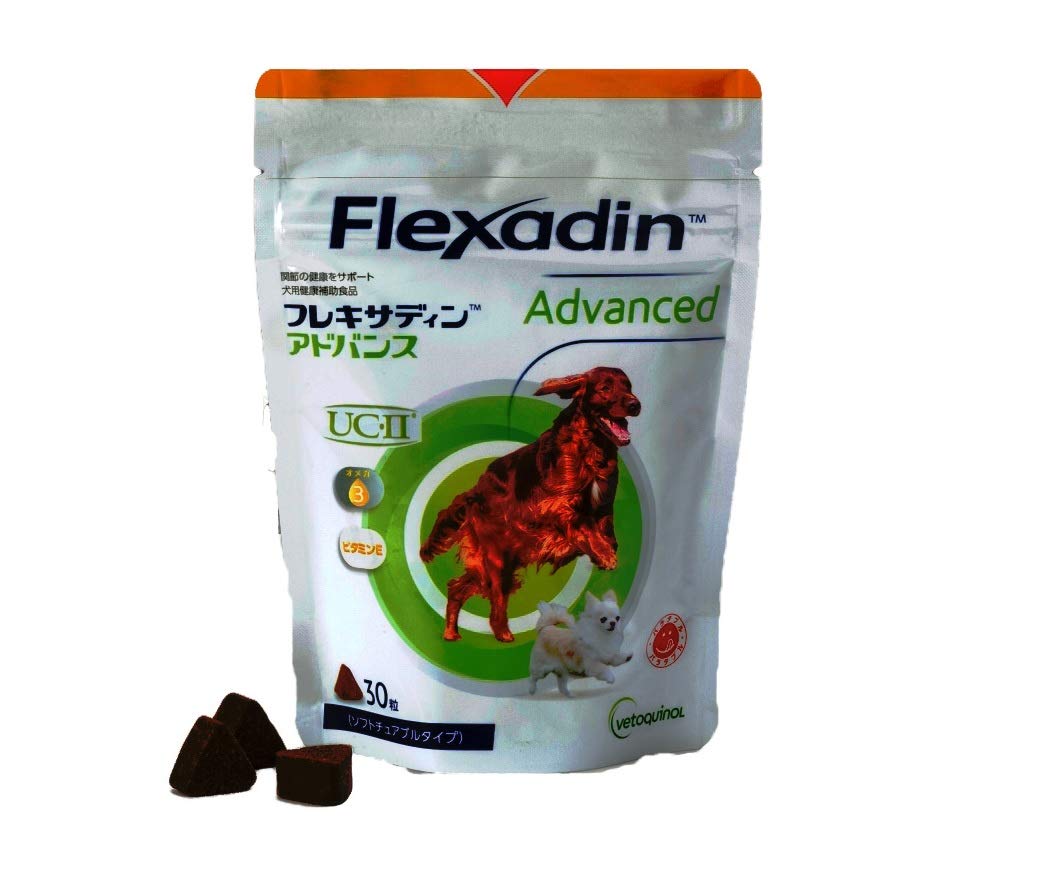 全国送料無料 犬用フレキサディンアドバンス 30粒