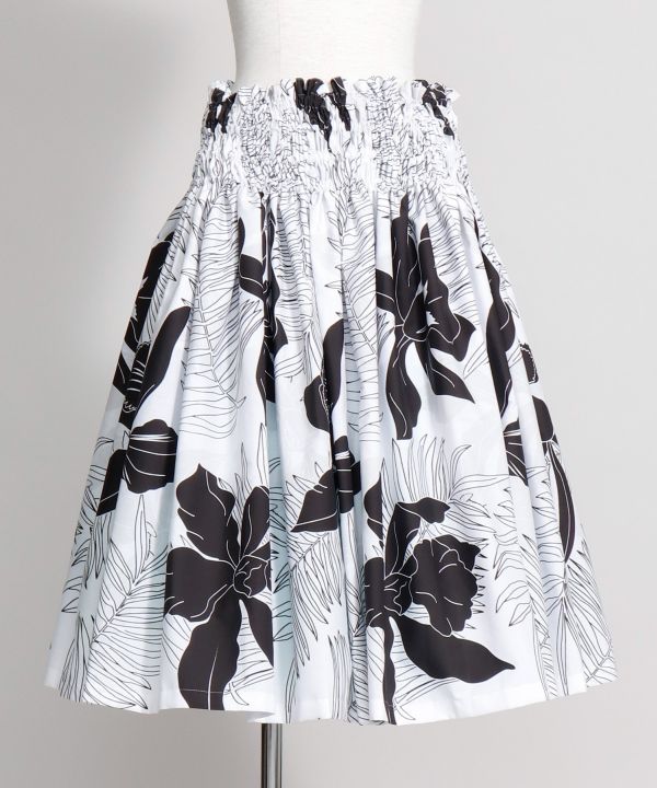 【既製品】【既製品】シングルパウ　73CM丈　ホワイト・アイボリー系 / マカナオブオーキッド