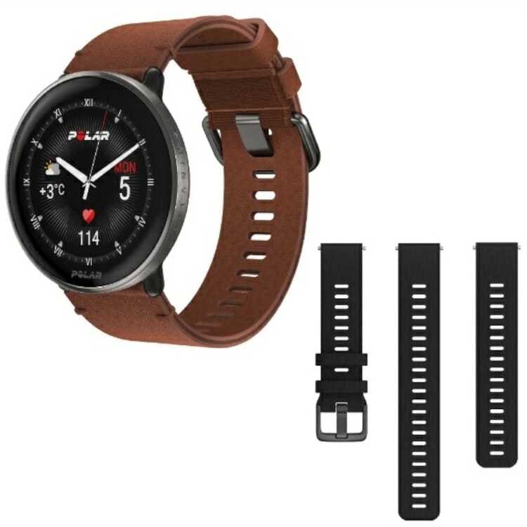 Ignite3 Titan(イグナイト3 チタン) レザー&シリコンセット 日本正規品 バンドS-L #900110028