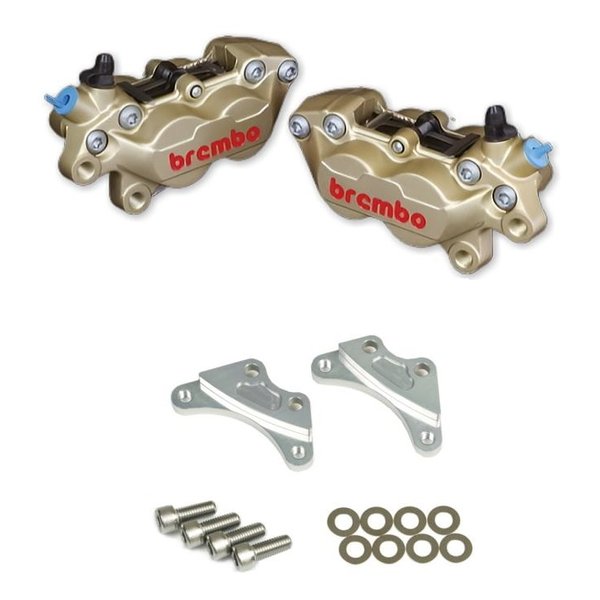 4PキャリパーKIT bremboキャスティング GD WQ24-15001SV