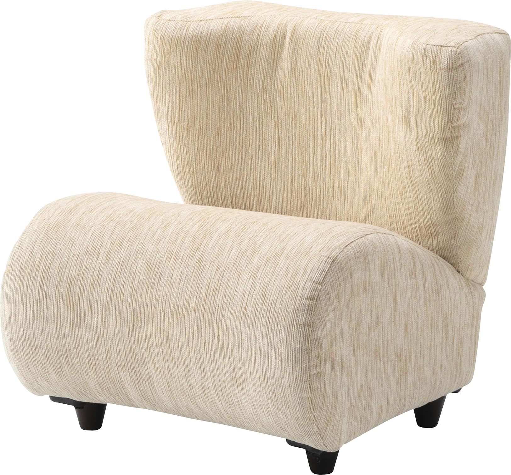 東谷(Azumaya-kk) スツール アイボリー 1人掛け ポータブルチェア Fitto NS-611IV