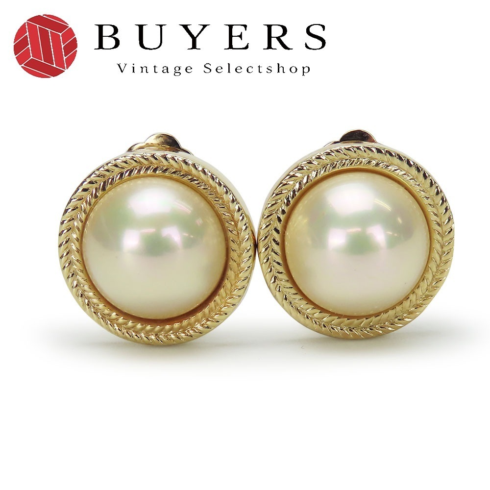 中古 イヤリング メタル フェイクパール ゴールド メッキ アクセサリー レディース 女性