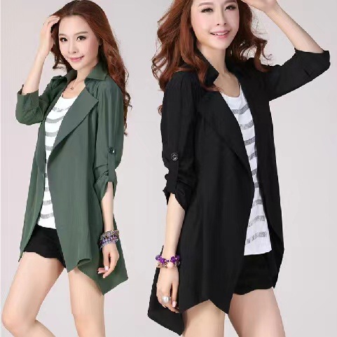 トレンチコート ジャケット ミリタリージャケット ミディアム丈 アウター 襟 ビッグサイズ 期間限定 ポイント消化