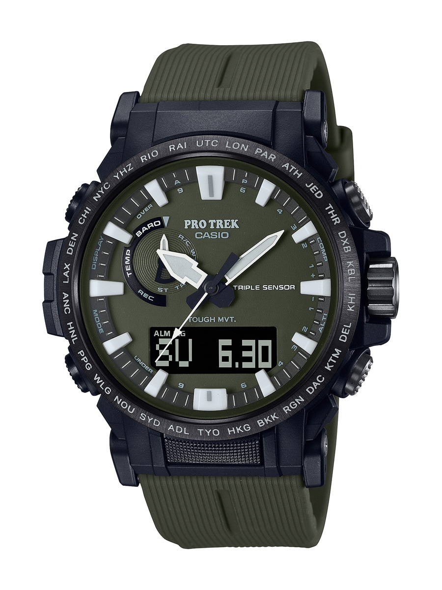 カシオ 【国内正規品】PROTREK　Climber Line ソーラー電波　メンズタイプ PRW-61Y-3JF