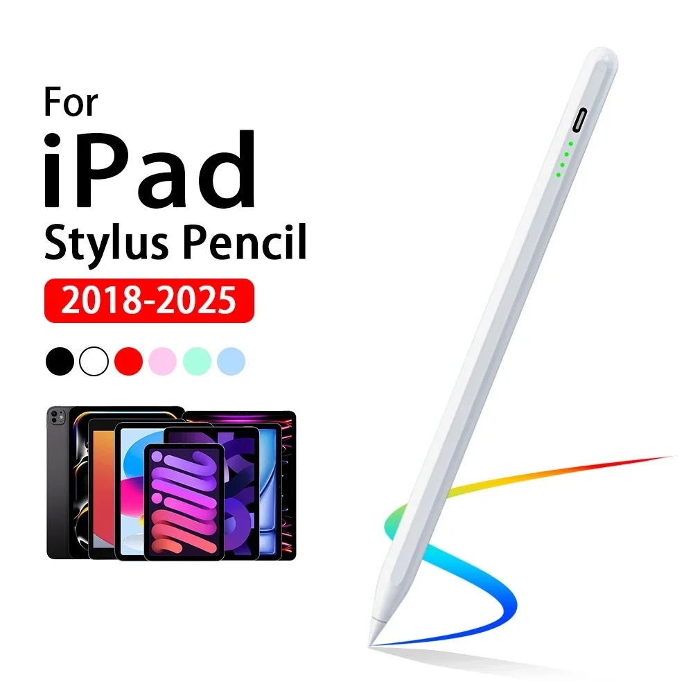 Apple Pencil スタイラスペン iPad対応 A16 Air 11 5 4 Pro 第11世代 13 12.9インチ M4 M3 M2 ペン 第10世代 第9世代 Mini 7 6 2025