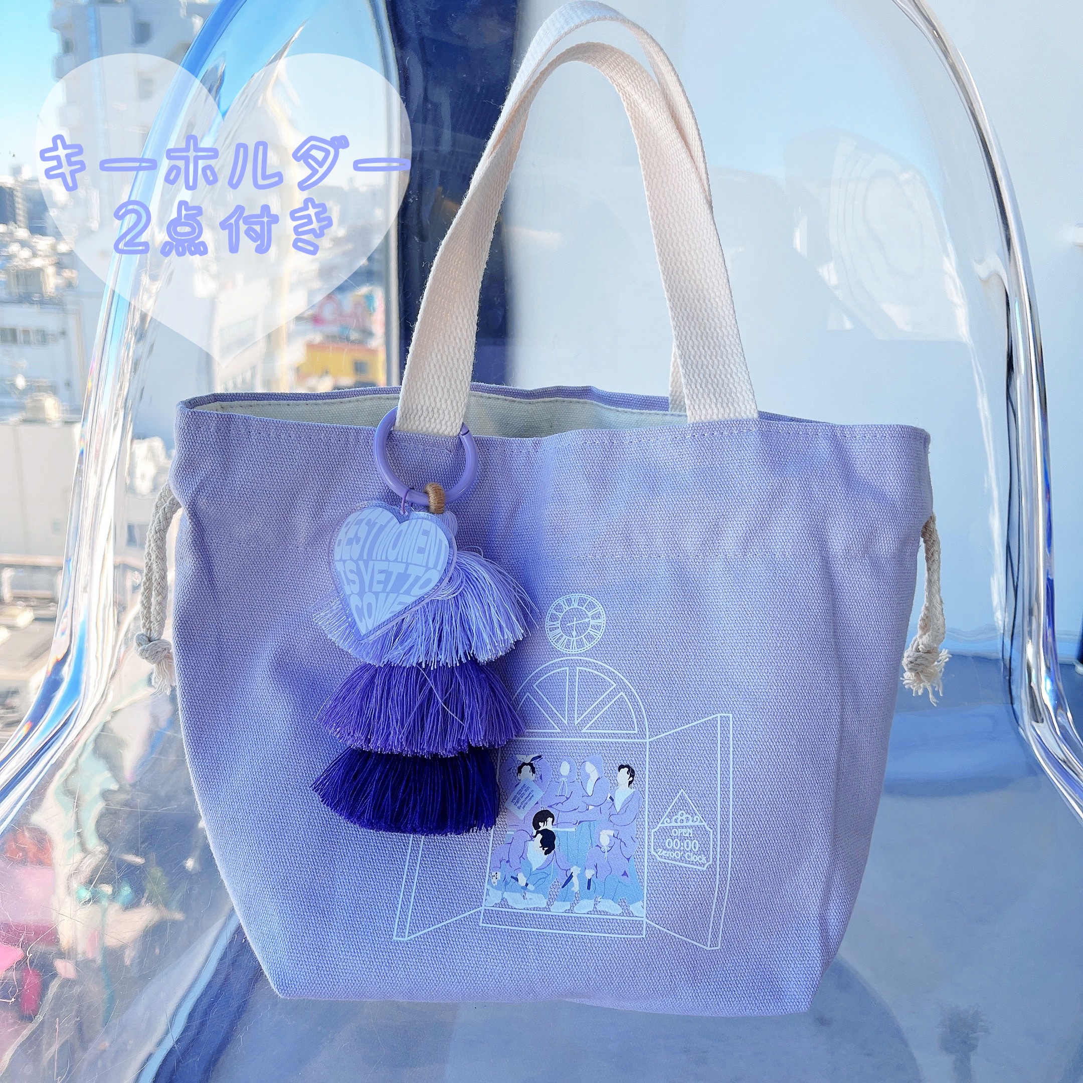 国内発送！大人気☆BTSテテ愛用品【】Tote Bag BTS テテ WINTER BEAR トートバッグ - メルカリ