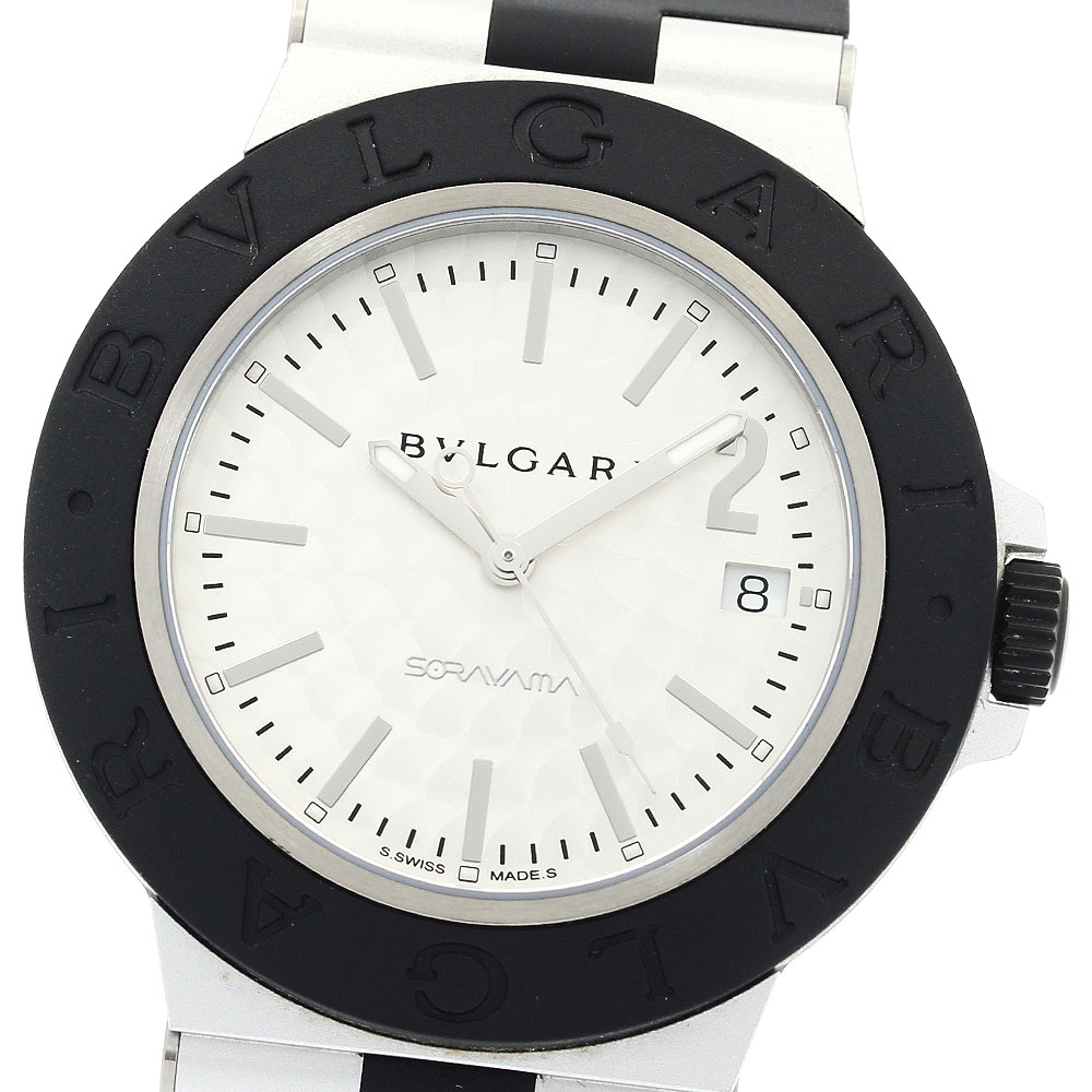 ブルガリ BVLGARI BB40AT/10370 アルミニウム 空山基 1000本限定 自動巻き メンズ 良品 _883986【中古】