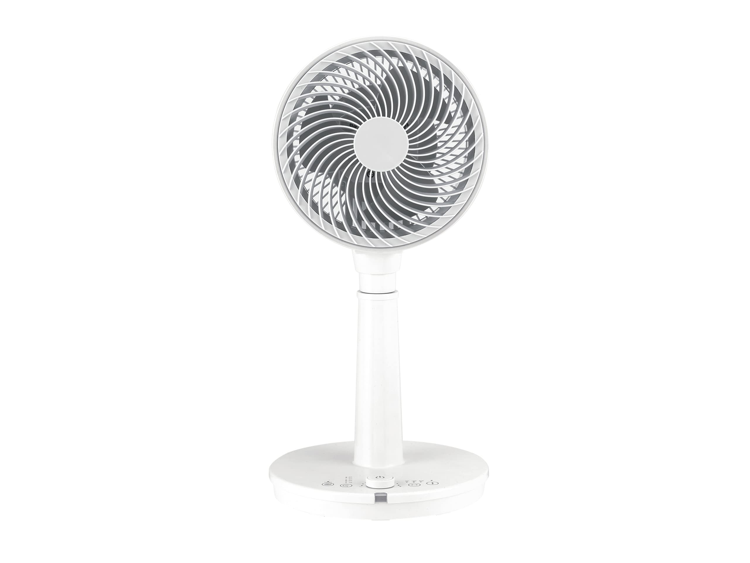 コイズミ サーキュレーター ハイタイプ DCモーター 風量10段階 タイマー付き 自動首振り ホワイト KCF-1831/W