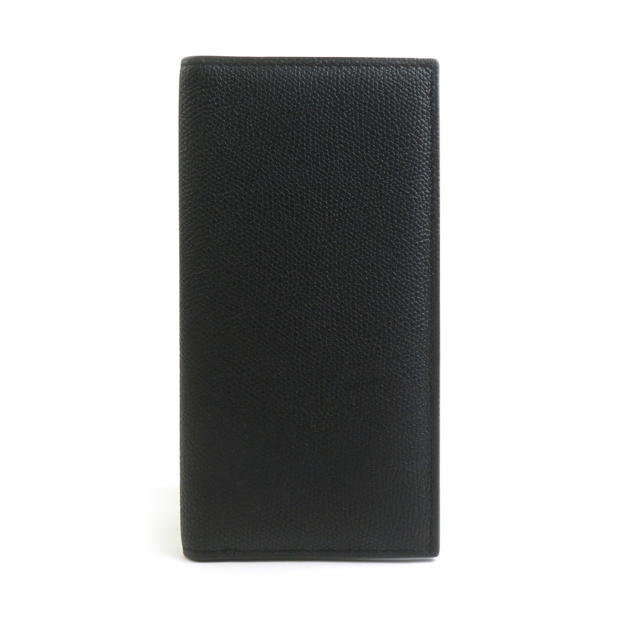 ヴァレクストラ Valextra 札入れ レザー ブラック メンズ h31883g