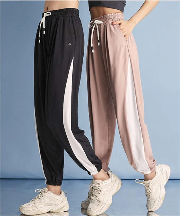 ジョガーパンツ レディース 女性 スエットパンツ パンツ スウェット ヨガウェア ヨガ ヨガパンツ パンツ おしゃれ かわいい スポーツウェア トレーニングウェア ジム ピラティス サイドライン 吸汗