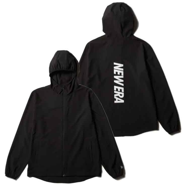 ニューエラ NEW ERA ライトウインドジャケット Vertical Logo ブラック Performance Apparel 14312823