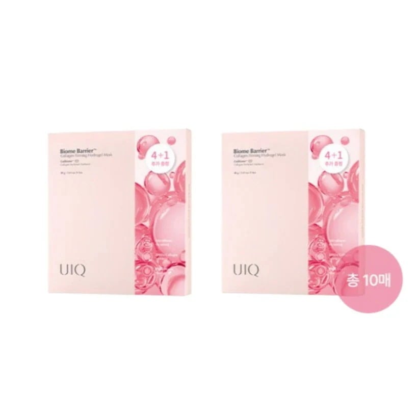 [25SS/New] バイオム バリア コラーゲン ファーミング ハイドロゲル 4D マスク 10枚 #低分子コラーゲン #光彩 #弾力 #保湿