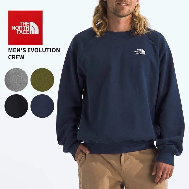 ザノースフェイス スウェット トレーナー THE NORTH FACE Men’s Evolution Crew クルーネックスウェット