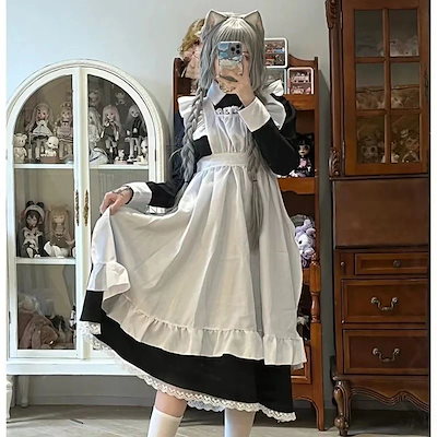 メイド服20着 Amazon.co.jp: [EVOLUTER] メイド服 コスプレ ハロウィン