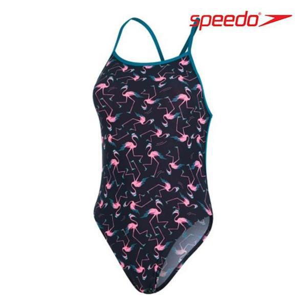 女性用丈夫なワンピース水着 U154525 水着コーディ