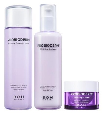 [NEW] プロバイオダーム 3D リフティング スキンケア 2点セット（エッセンシャルトナー 150ml + エマルジョン 150ml）