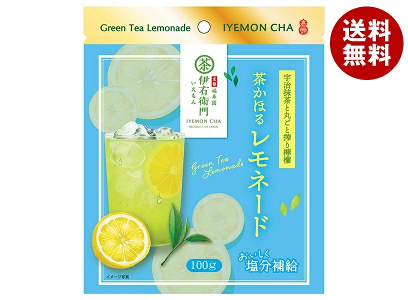 宇治の露製茶 伊右衛門 茶かほるレモネード 100g×12袋入×(2ケース)