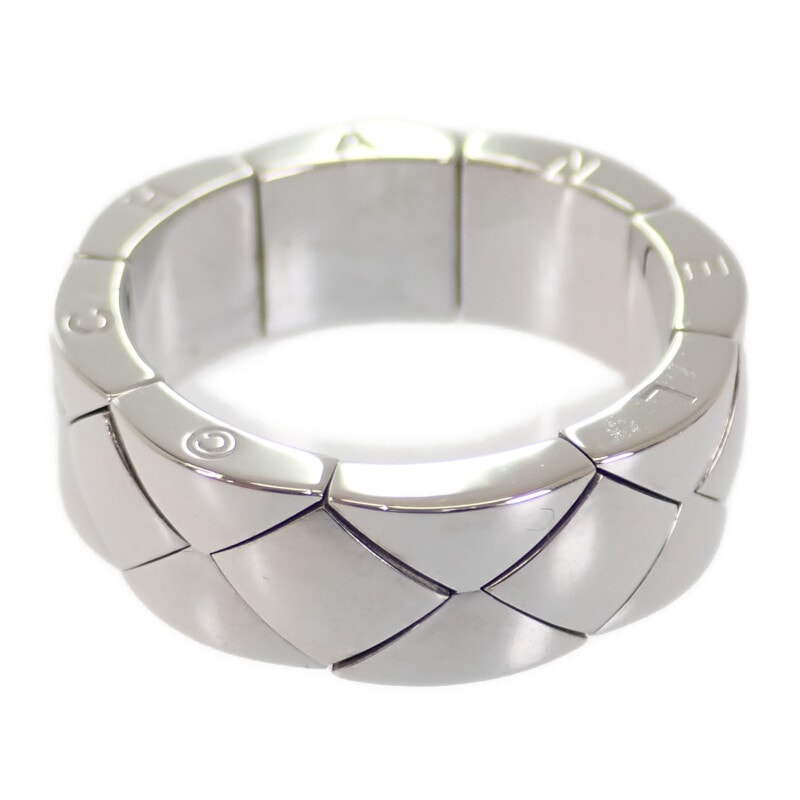 マトラッセ リング K18ホワイトゴールド 15.5号 55.5 レディース【Aランク】