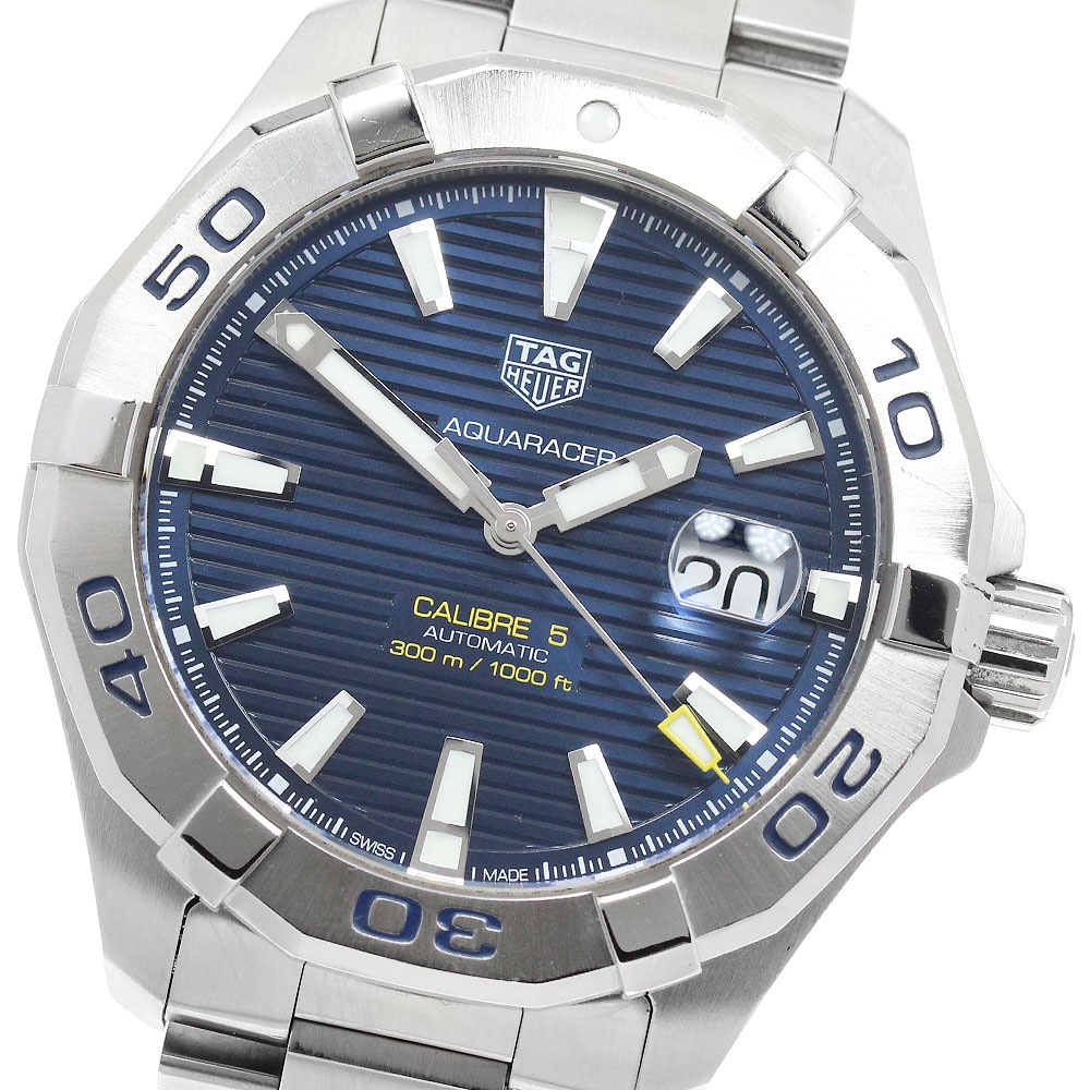 タグホイヤー TAG HEUER WAY2012 アクアレーサー キャリバー5 自動巻き メンズ _950379【中古】
