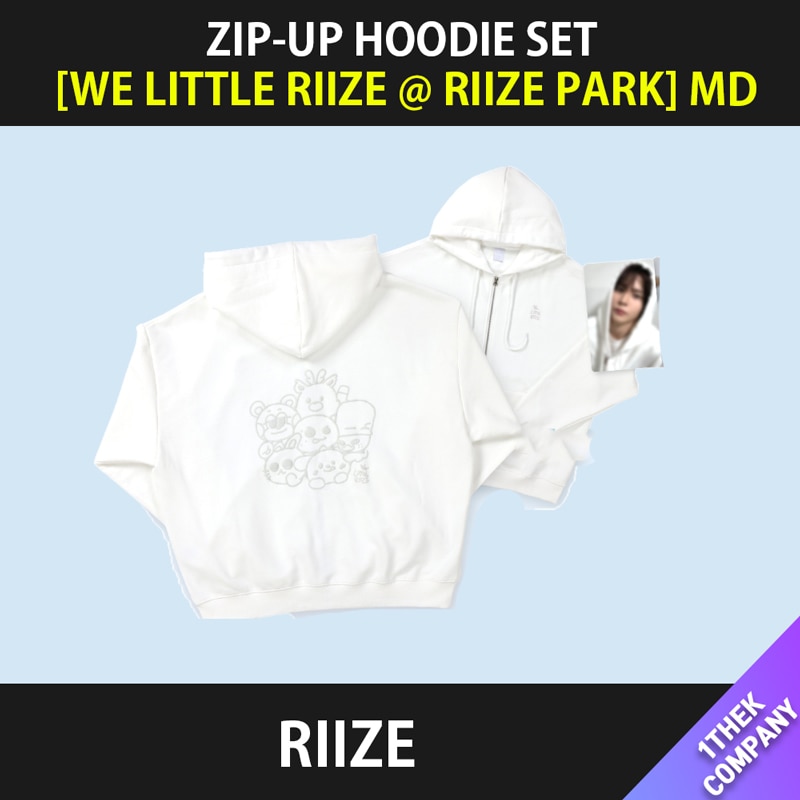 [購入金額特典]（ZIP-UP HOODIE SET）RIIZE [WE LITTLE RIIZE @ RIIZE PARK] OFFICIAL MD