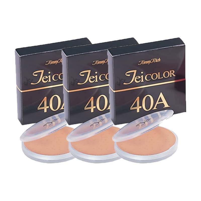TEIカラー 40A 普通肌用 3個セット ファンデーション コスメ 化粧品 10,054円