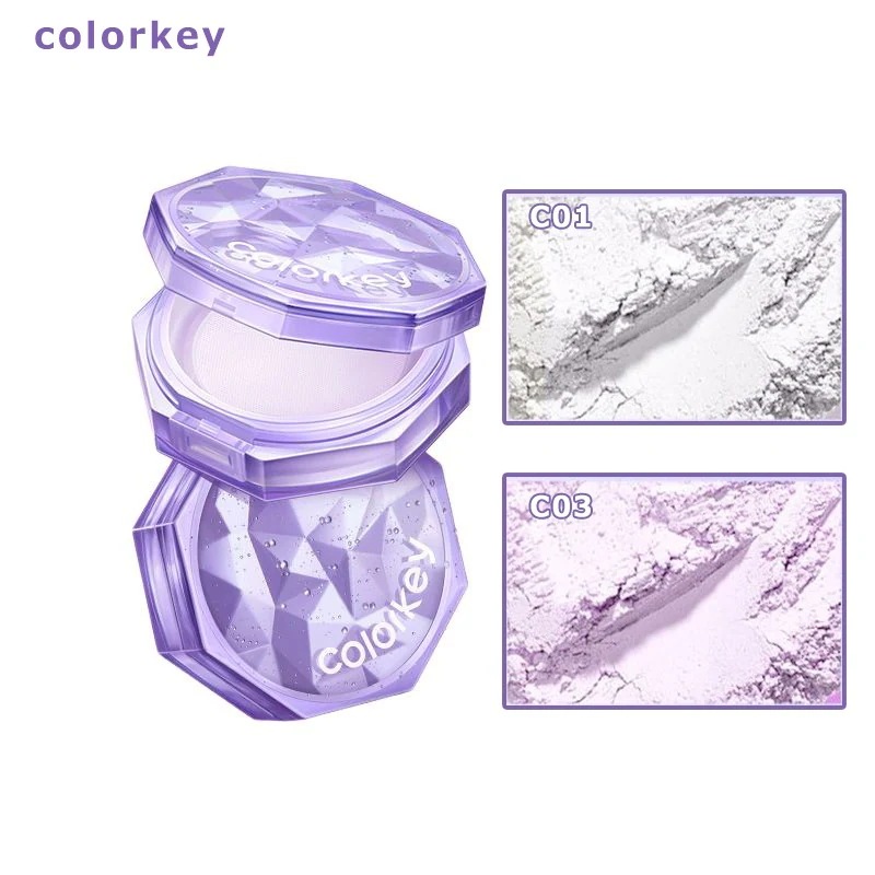 【2個】メイク崩れ抑え！プリスマ艶肌 ルースパウダー 強め保湿力 乾燥肌も使いやすいサラサラ 素肌 皮脂対策 メイクキープ