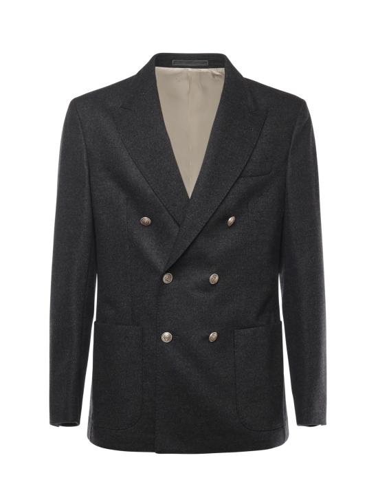 ELEVENTY Men Suit Jackets L75GIAK10TES0L163 15 SMOKE MELANGE GRAY