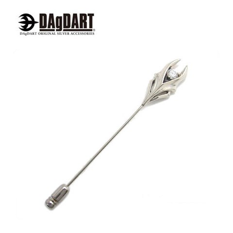 ダグダート DAgDART [STARE] キュービックジルコニア シルバーラペルピン DK-039