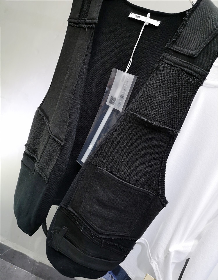 個性的 トップス ベスト 袖なし Vネック ストレート Iライン シンプル カジュアル 大人 おしゃれ お洒落 かっこいい 大人女子 こなれ感 ラフ メンズライク ボーイッシュ スポーティー ルーズ