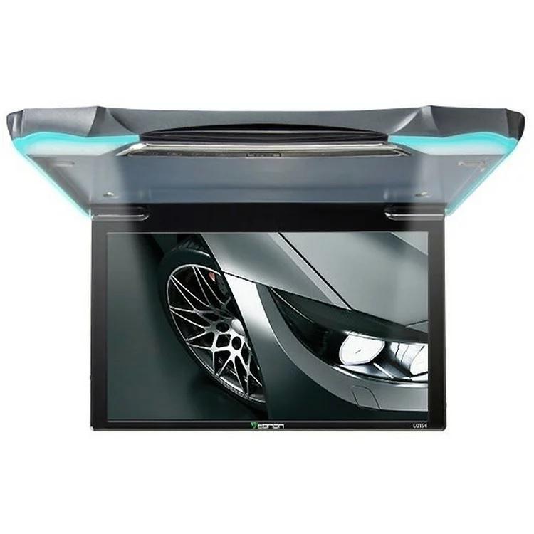 EONON 11.6インチフリップダウンモニター 12V車専用 車載モニター リアモニター 高画質 HDMI/USB対応 FullHD/1080p 軽量 リモコン付 L0154