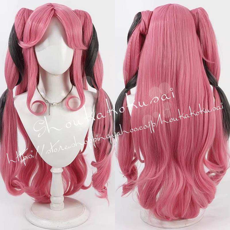 【人気爆売れ】キミとアイドルプリキュア メロロン キュアキッス コスプレ ウィッグ コスチューム用小物 耐熱 かつら 日常
