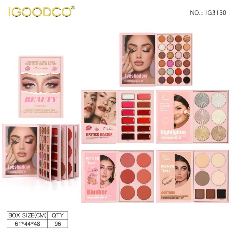 Qoo10] IGOODCO 書籍式アイシャドウパレッ