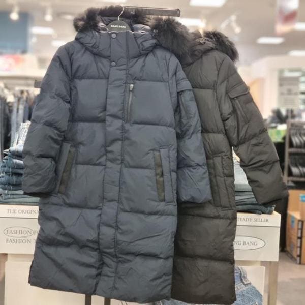 HC21 共用フード取り外し可能ロングパディングジャンパー NUK856 (S43264219)