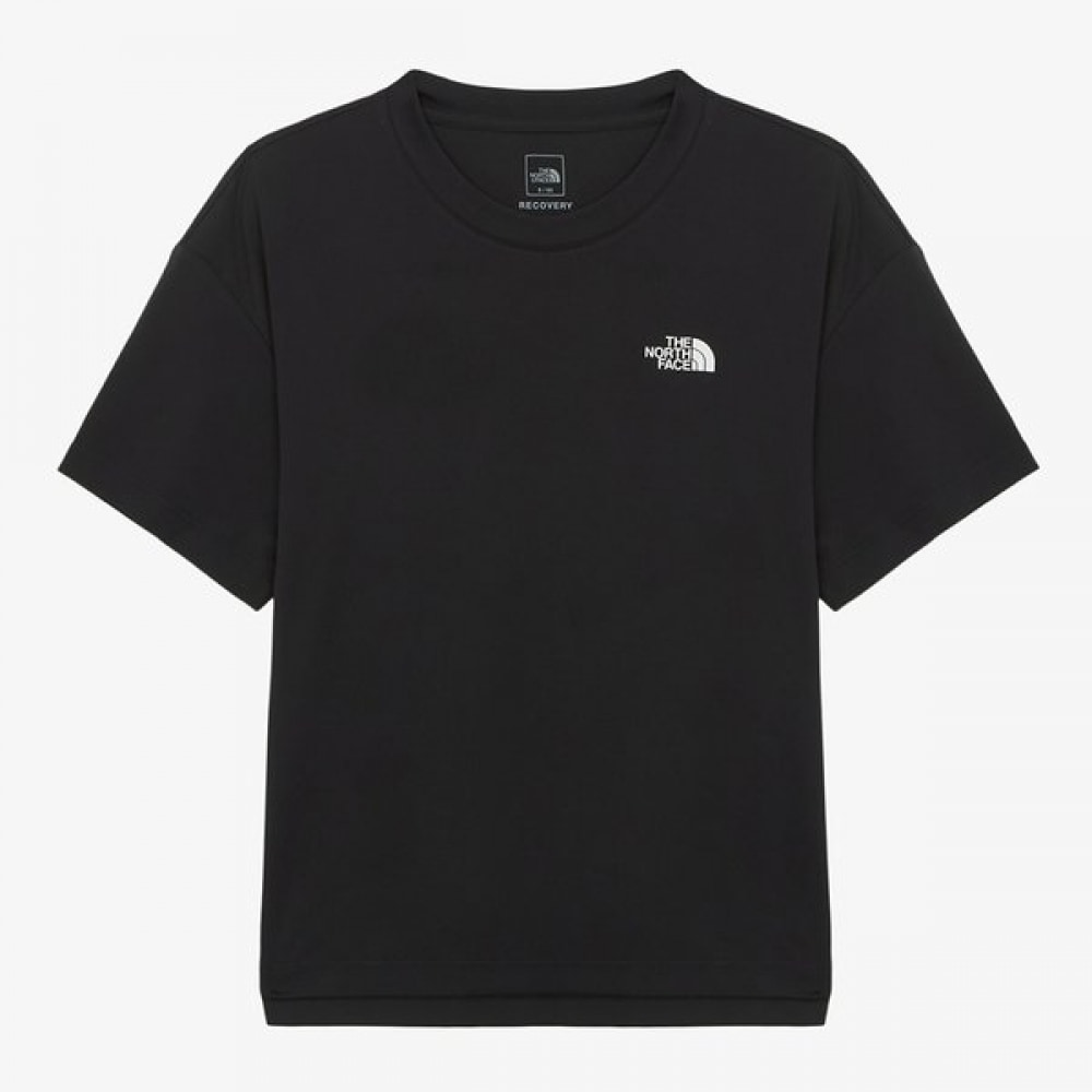 [ノースフェイス公式] NT7UR81A ウィメンズリカバリーセミクロップブラック