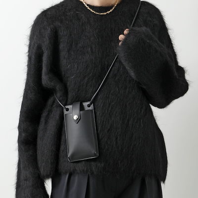 J&M DAVIDSON フォンケース LOSANGE PHONE HOLDER ロサンジュ SLPH-0XX-SCXX レディース レザー ショルダーバッグ スマホホルダー 鞄 999S/BLACK 23,242円
