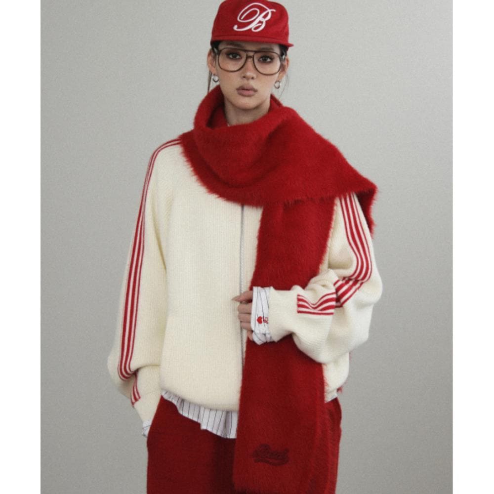 BADBLOOD Billy Knit Track Zip Up Cream w-knt24-012 13,751円