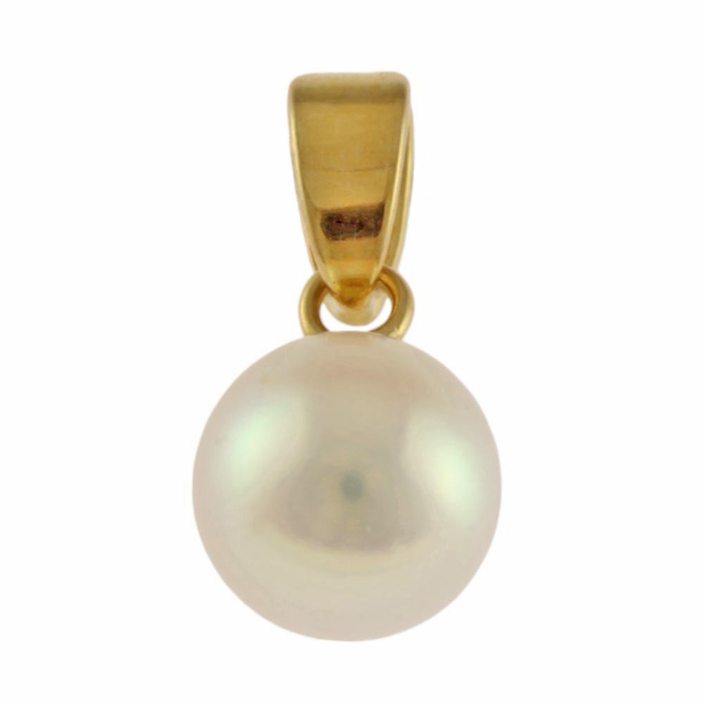 ミキモト ペンダントトップ 18金 K18イエローゴールド パール MIKIMOTO 中古 美品 14,454円