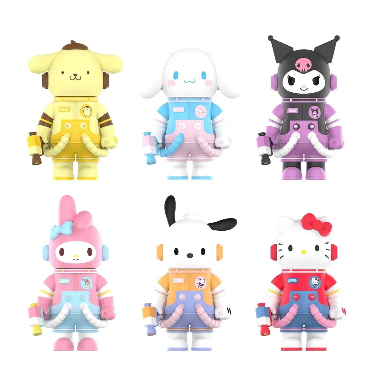 公式正規品POP MART MEGA コレクション 400% SPACE MOLLY サンリオ キャラクターズ シリーズ ぬいぐるみ モデル ガチャポン ブラインドボックス サプライズギフト