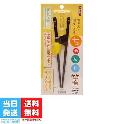 イシダ 矯正箸 ちゃんと箸 こども用 子供 子ども 16.5...のサムネイル