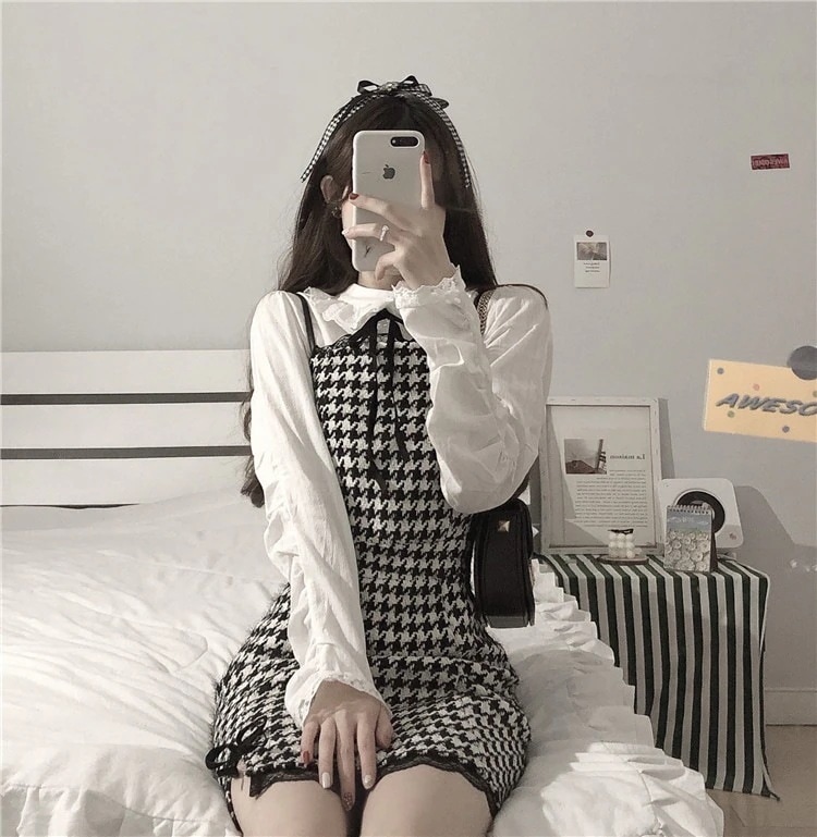 パーティードレス ドレス 愛されドッキングワンピース ファッション ゴシック風ワンピース 韓国ファッション 大人カジュアル 可愛い フェミニン ロングワンピース ハイウエスト 長袖 5,067円