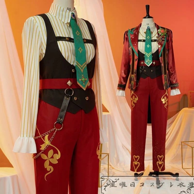 ES あんさんぶるスターズ 贈り物子供たちのためのXday！氷鷹北斗 明星スバル 遊木真 衣更真緒 コスプレ衣装 コスチューム 变装 仮装