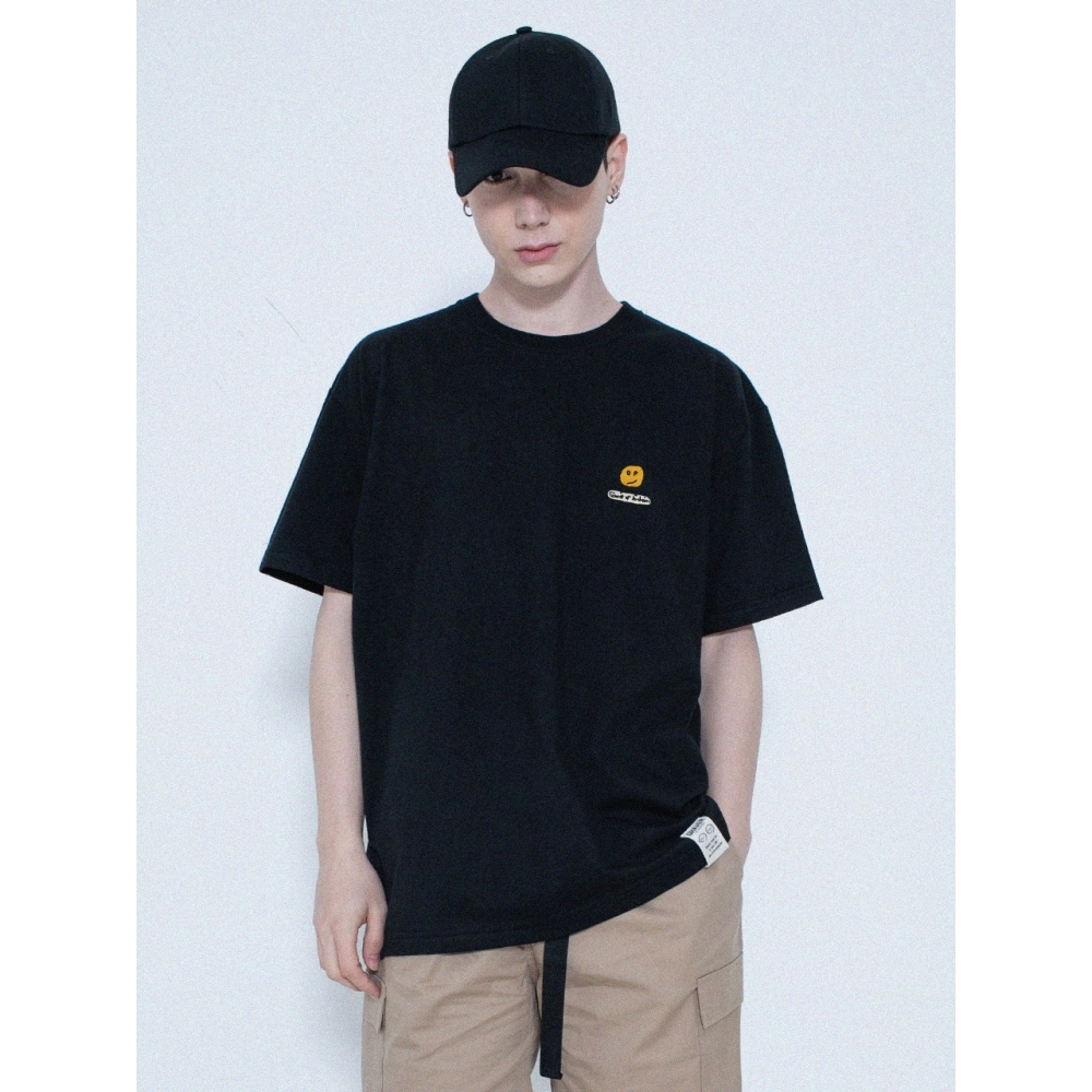 GRAVER ドットボードエンブロイダリーショートスリーブ Tシャツ 5色