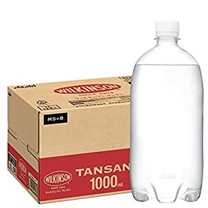 [Amazon限定ブランド] アサヒ飲料 MS+B ウィルキンソン タンサン ラベルレスボトル 1L