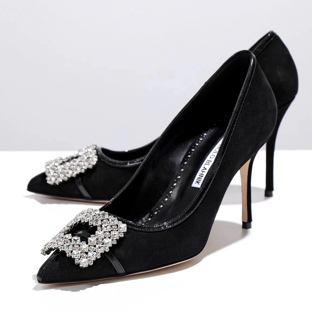 MANOLO BLAHNIK マノロブラニク パンプス TUBERIAN SUEDE DAIM 090 チュベリアン スウェード 9cm レディース ハイヒール 64,770円