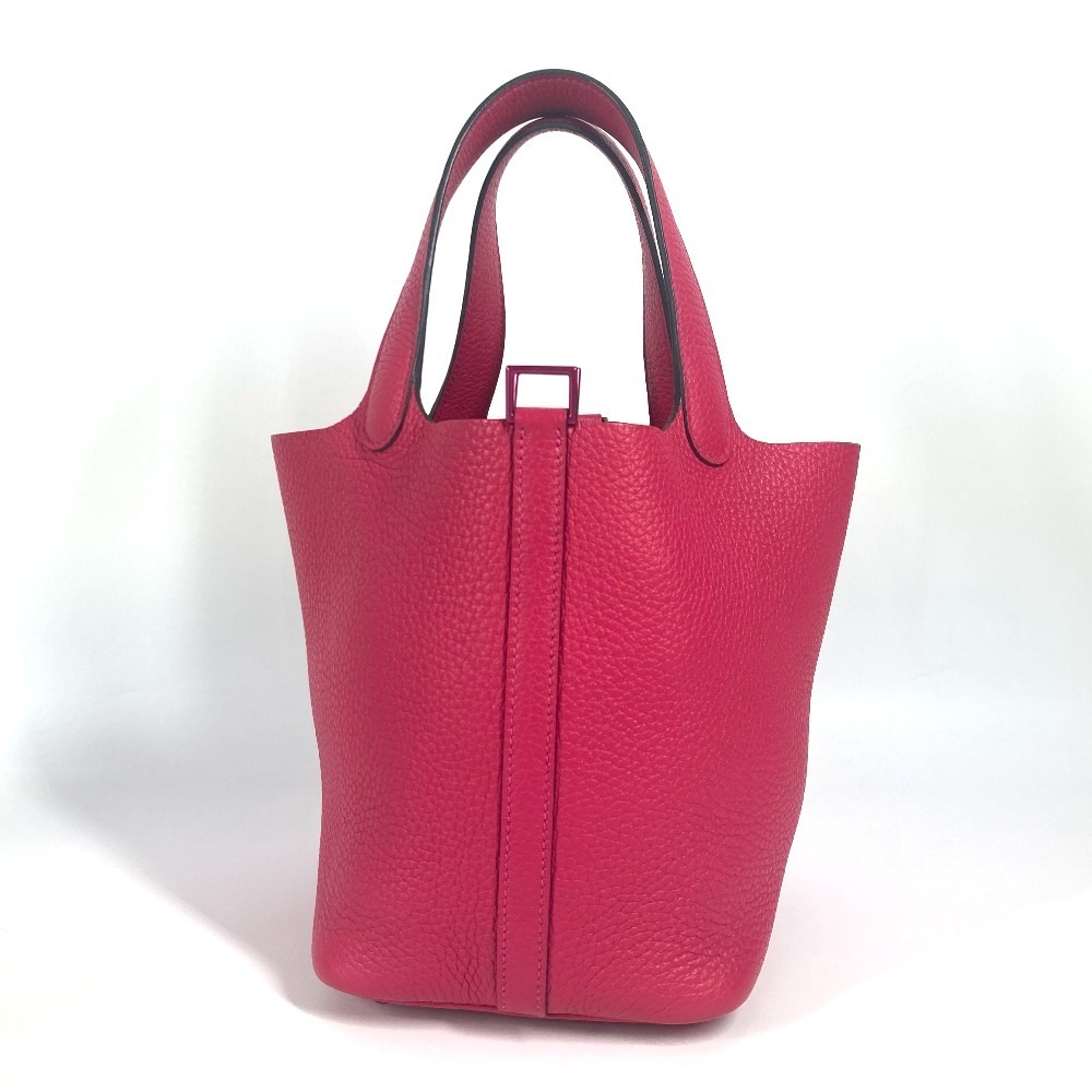 ハンドバッグ ピコタンロック PM 18 ピコタンロックPM オールピンク モノクローム ピコタンPM ピコタン18 ピコタン トリヨンクレマンス ローズメキシコ ピンク